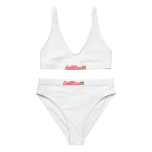 Recycled high-waisted bikini