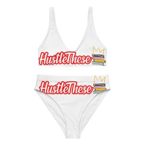 Recycled high-waisted bikini