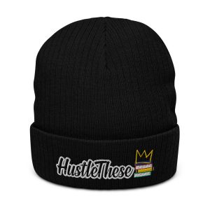 Ribbed knit beanie