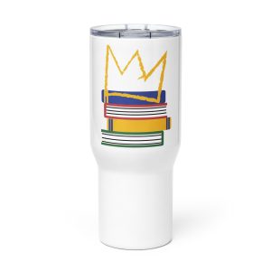 Travel mug with a handle